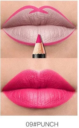 Pudaier Lip Liner Waterproof Durable Decolorization Nude Lip Gloss Matte Lipliner Lipstick Pen Hot Selling