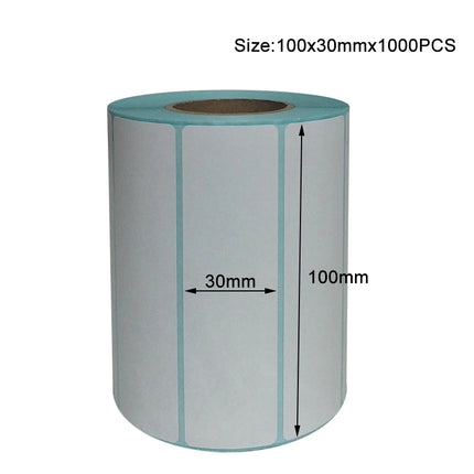 19 sizes Label stickers barcode Sticker label for Zebra Paper Adhesive Sticker Supermarket Blank sticker