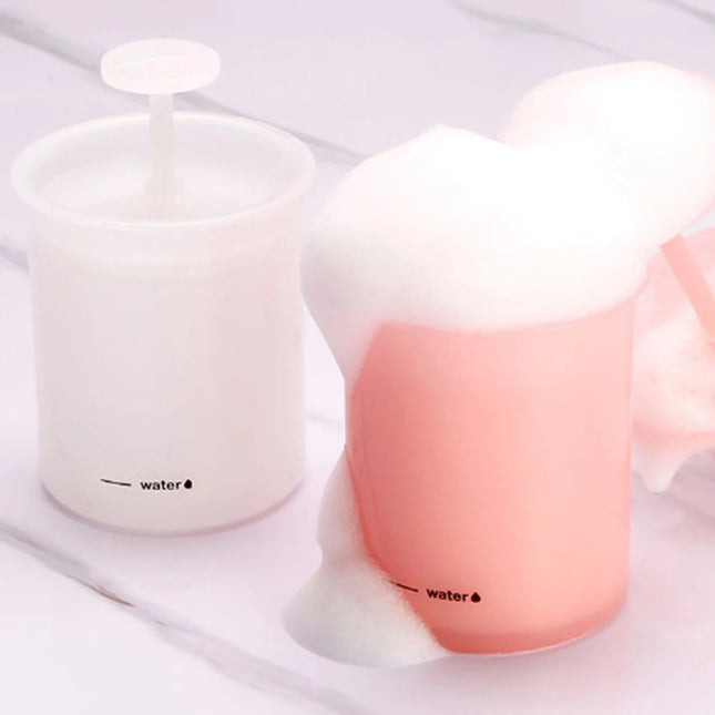 Foaming Clean Tool Simple Face Cleanser Shower Bath Shampoo Foam Maker Bubble Foamer Device  Reusable