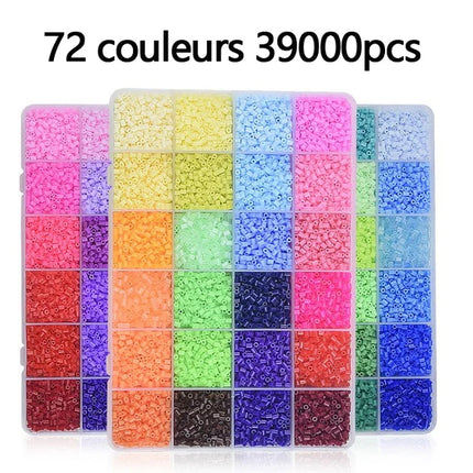 Black+white 2.6mm Hama Beads 72 Colors For Choose Kids Education Diy Toys Ironing Quality Guarantee New Perler Beads Wholesale