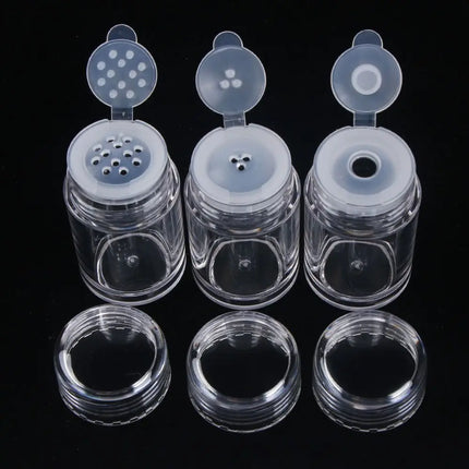 1PC Mini Transparent Seasoning Bottle Spice Bottle Salt Jar Picnic BBQ Outdoor Cooking Tool Kitchen Accessories