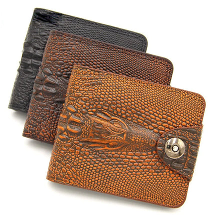 2021 Vintage Men Leather Luxury Wallet Short Slim Male Purses Money Clip Credit Card Dollar Cow Leather Wallet Mens Card Purse