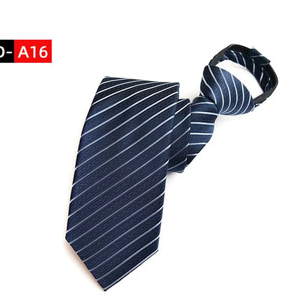 Men's Ties: Black Zipper Tie, Pre-tied Bow Tie, Women's Green Navy Blue Red Neckties, Classic 8cm Neckties for Men's Shirts, Zipper Cravat