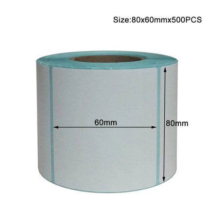 19 sizes Label stickers barcode Sticker label for Zebra Paper Adhesive Sticker Supermarket Blank sticker