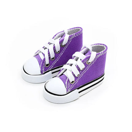 Hot sale 7.5 cm Doll Shoes For 16-18 Inch unisex Doll & New Born Baby Doll 43 cm & Our Generation Doll Clothes Accessories