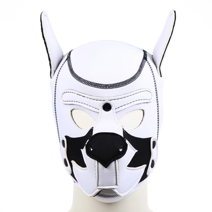 SM Party Mask Puppy Play Dog Hood Mask,Dog Paw Crawl Glove,Dog Tail Plug,BDSM Bondage Sexy Costume,Fetish Dog Role Play Sex Toys