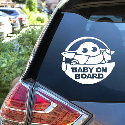 "Baby In Car" Decals Kids Baby On Board Car Sign Sticker Car Decals Vinyl Sticker Family Auto Cover Baby Protect