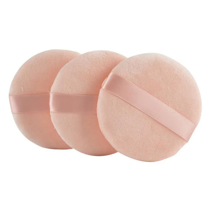 10pcs Professional round Shape Soft Cosmetic Puff Portable Face Body Powder Foundation Makeup Sponge for Facial Body Application