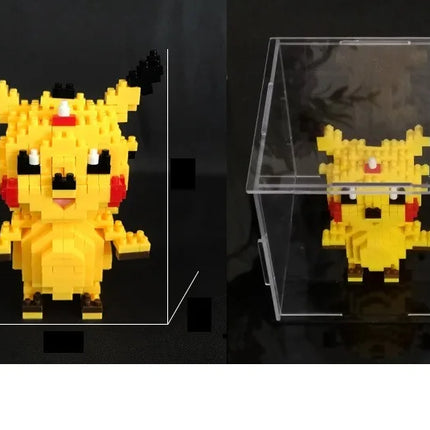 222 Size Acrylic Display Case for Collectibles Assemble Clear Acrylic Box Protection Showcase for Action Figures Organizing Toys