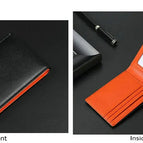 Black Orange Purse