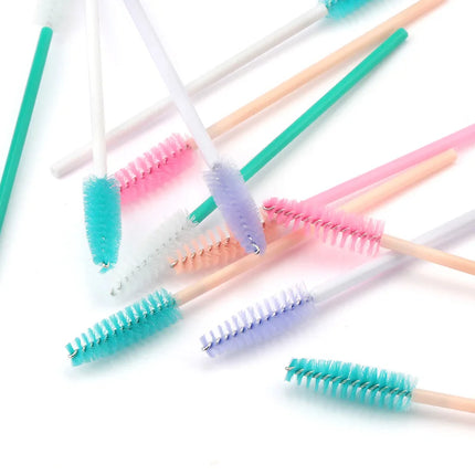Disposable Eyebrow Mascara Brush 50pcs / Brosse Sourcils Mascara Jetable