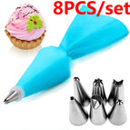 8pcs blue