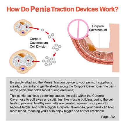 Male Penis Increase Expanding Edge Stretcher Cock Pump Belt Extension Tension Delay Trainer Enhancement Device Sex Toys for Men