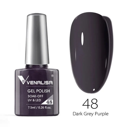Venalisa VIP4 7.5ml Gel Nail Polish Hema Free Full Coverage Beautiful Semi Permanent Soak Off UV LED Gel Nail Polish Gel Lacquer