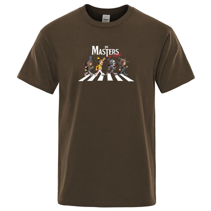 Freddie Mercury T-Shirt 2023 Fan Queen The Masters of Rock Road Men's Print T Shirt Short Sleeve Summer Cotton Clothing Tops Tee