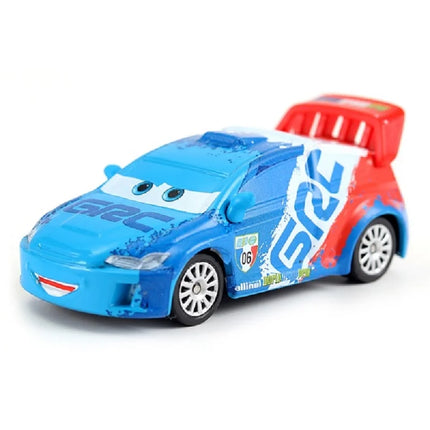 1:55 Original Pixar Cars Toy Rocket McQueen Mater Diecast Car Model Cartoon Car Toys Boy Christmas Gift
