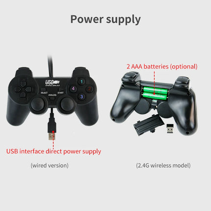 Yahboom PS2 Wired USB Wireless Game Controller Handle for ROS ROS2 Jetson Nano and Raspberry Pi Robots Kit Remote Control APP
