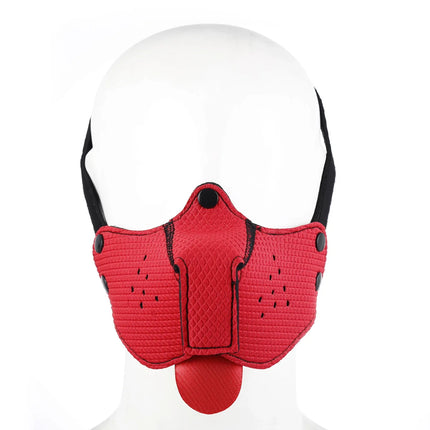 20 Styles Neoprene Puppy Play Dog Hood Mask,Bdsm Bondage Slave Pet Roleplay Party Pup Mask,Removable Muzzle,Couple Flirt Sex Toy