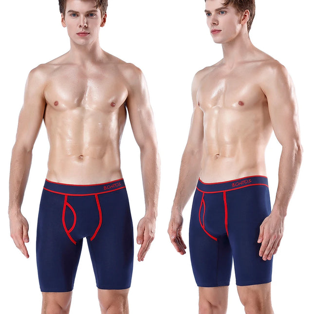 SRBONITOS Long Boxer For Men Underwear High Quality Coton Men's Panties Man Underpants Boxershorts Shorts Calvin Calecon Sexy