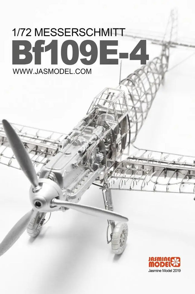 Jasmine Model kit 1/72 MESSERSCHMITT BF109E-4  202109 Model Kit