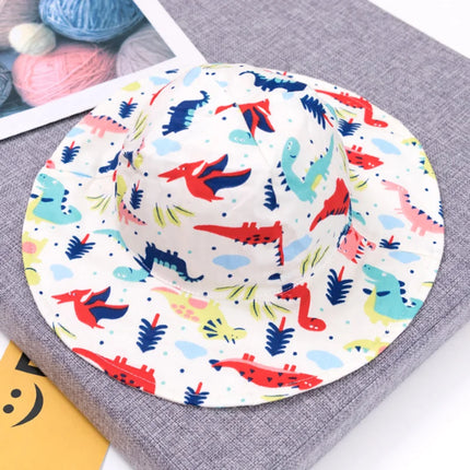 Baby Boy Girl Hat Cap for Children Kids Toddlers Panama Bucket Fishing Floppy Sun Hat Boys Girls Cartoon Fashion 6M-10 Years