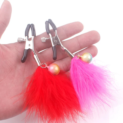 Lot Nipple Clamps Sex Toys For woman Sexy Adult Novelty Mercy Chained milk Clip bells Female Breast Clip clitoris restraints