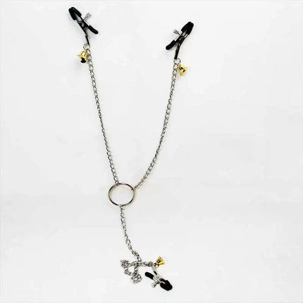 Bondage Boutique Adjustable Nipple Clamps Clit Clitoris Clips BDSM Bondage Restraints Adult Sex Toys For Couples Games