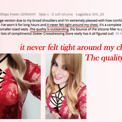Dokier K Cup Fake Boobs Realistic Silicone Breast Forms For Crossdressing Drag Queen Shemale Crossdresser Transgender Big Boobs