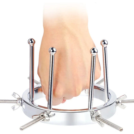 Extreme Anal Vaginal Dilator Vaginal Speculum Mirror Adult Metal Anus Pussy Dilator Anal SM Toys For Woman Man Butt Expansion