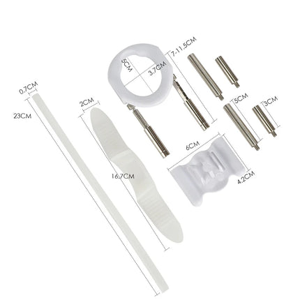 Male Penis Increase Expanding Edge Stretcher Cock Pump Belt Extension Tension Delay Trainer Enhancement Device Sex Toys for Men
