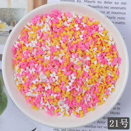 20g Fake Sprinkles Decoration For slime Filler DIY Slime Supplie simulation Candy Cake Dessert Accessories Toy for children Gift