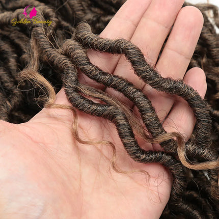 Goddess Locs Synthetic Crochet Hair river locs crochet hair  Locks Crochet hair faux locs fulcrum 14inch 18inch Beauty