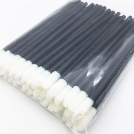 5/50pcs New Disposable Cosmetic Lip Brush Lipstick Lip Glossy Wands Pen Cleaner Applicator Eyeshadow Gloss Makeup Brushes Tools