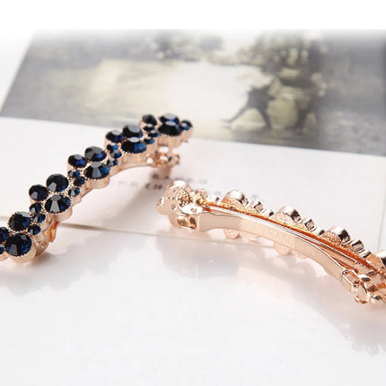 Crystal Pearl Hair Clips / Pinces Perles Cristal