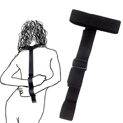 Adults Erotic Bondage Bed Games Sex Equipment Set of Nylon Restraints Handcuffs Ankle Cuffs for Fetish Bdsm Slave Role Play Toys