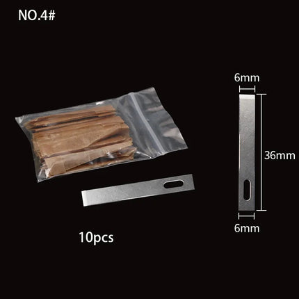 QIANLI 012 iHilt Non-Slip Metal Scalpel Knife Tools Kit Cutter Engraving Craft knives BSD Blade Phone PCB DIY Repair Hand Tools