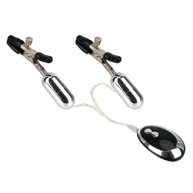 20 Vibration Modes Women Nipple Clamps Vibrators Clitoris Clips Sex Toys For Couples Tools Adults Games Products Bondage Sets
