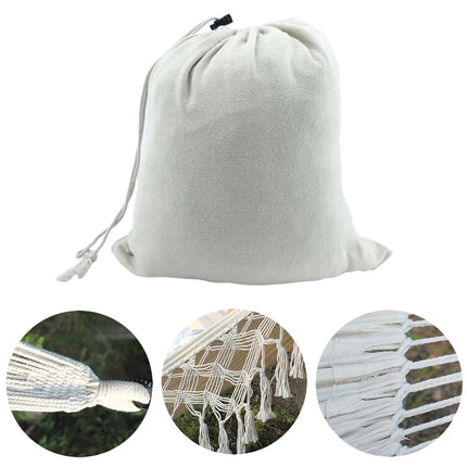 Large 2 Person Hammock Boho Style Brazilian Macrame Fringed Deluxe Double Hammock Net Swing Chair Indoor Hanging Swing