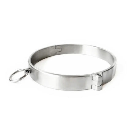 Stainless Steel Handcuff Slave Restraints Set Bondage Collar Ankle Cuffs BDSM Bondage Restraint Sex Toys for Women Man Couples