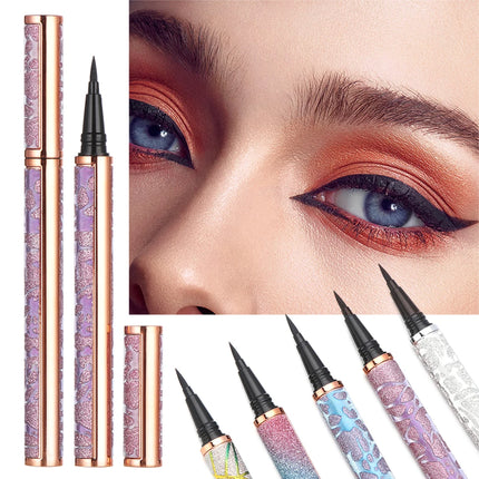 Self-adhesive Magic Lash Liner Glue Pen Non Magnetic No Glue Diamond Glitter Liquid Eyeliner Waterproof Longlasting Fast Dry