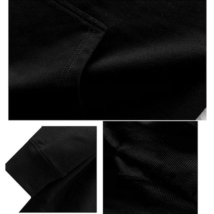 Men's Winter Wool Loose Coat Gym Singlets Sweatshirts Mens Fleece Hoodies Stringer Bodybuilding Fitness Casual Pullovers