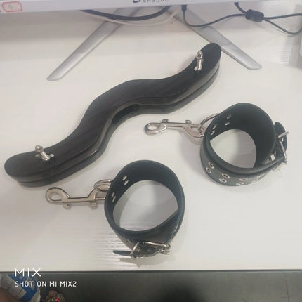 Testis BDSM Wood Humbler CBT Cock Sleeve Ball Stretcher Scrotal Fixture Smasher Crusher Exotic Accessories Sex Toys for Men 18+