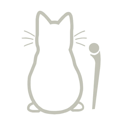 Cute Kitty Cat Car Windshield Wiper Vinyl Art Sticker Decor Lovely Animal Dog Mural Art Decal For Car Window Laptop Decoration