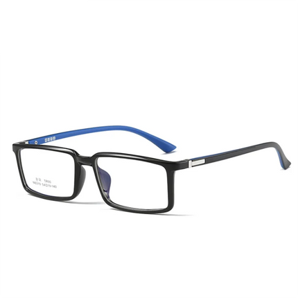 Blue Ray Blocking Cat Eye Nearsighted Eyeglasses Spring Hinges Unisex Oval Prescription Spectacle 0 -0.5 -1.0 -2.0 To -6.0 -7.0