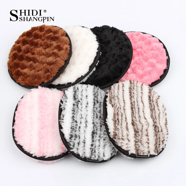3PCS Makeup Removal Sponge Flutter Wash Cleaning Cotton Flapping Reusable Wet Sponge Face Puff Soft Natural Cleaner Tools NEW