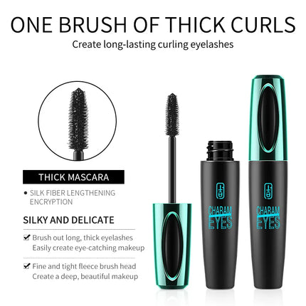 New 4D Silk Fiber Lash Mascara Waterproof VIBELY 3d Mascara For Eyelash Extension Black Thick Lengthening Eye Lashes Cosmetics
