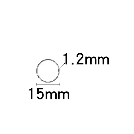 5-30pcs 12-50mm Stainless Steel Keyring Round Key Ring Key Chain Split Keychain Key Holder For Key Double Split Rings Connectors
