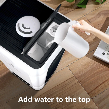 110V 220V 23.8L Air Humidifier Industrial Ultrasonic Humidificador Commercial Fruit Fresh Keep Cool Mist Maker Anion Air Purifie