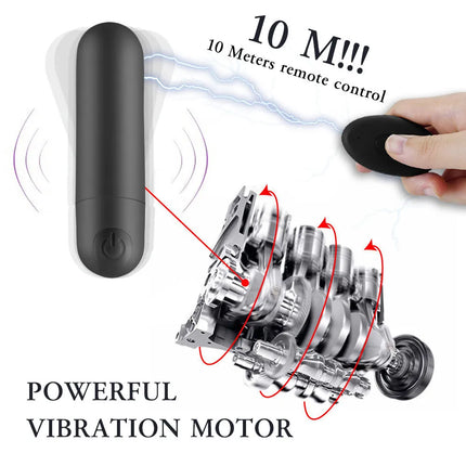 USB Charge Remote Control Mini Powerful Bullet Vibrator Clitoris Stimulator Vaginal Adult Sex Toys for Women Masturbator Shop