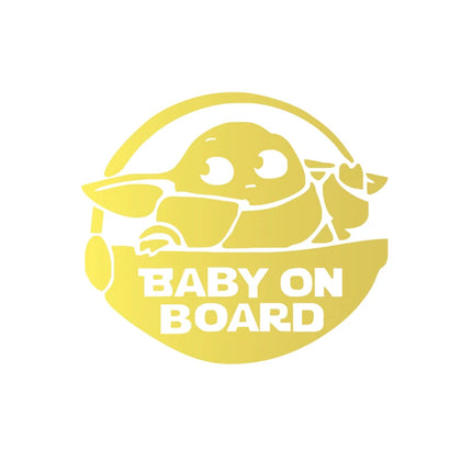 "Baby In Car" Decals Kids Baby On Board Car Sign Sticker Car Decals Vinyl Sticker Family Auto Cover Baby Protect
